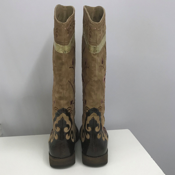 ❤️SOLD❤️ Beverly Feldman Western Boots Size 8 - Picture 4 of 6